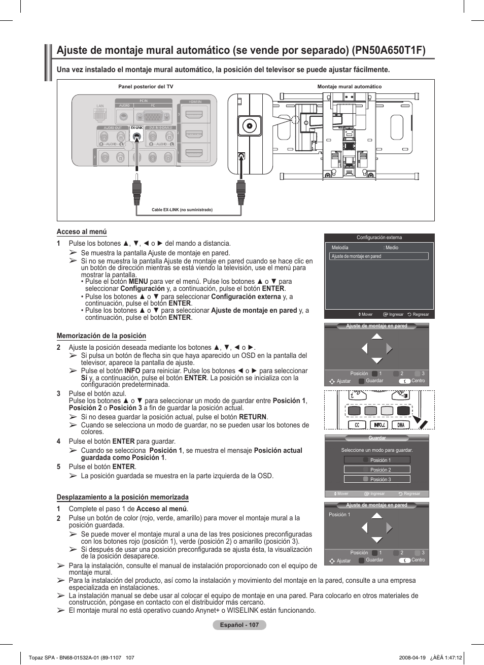 Samsung PN50A650T1FXZA User Manual | Page 226 / 232