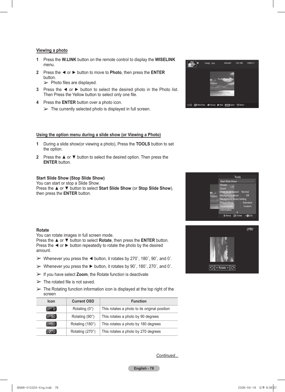 Samsung PN50A650T1FXZA User Manual | Page 78 / 232