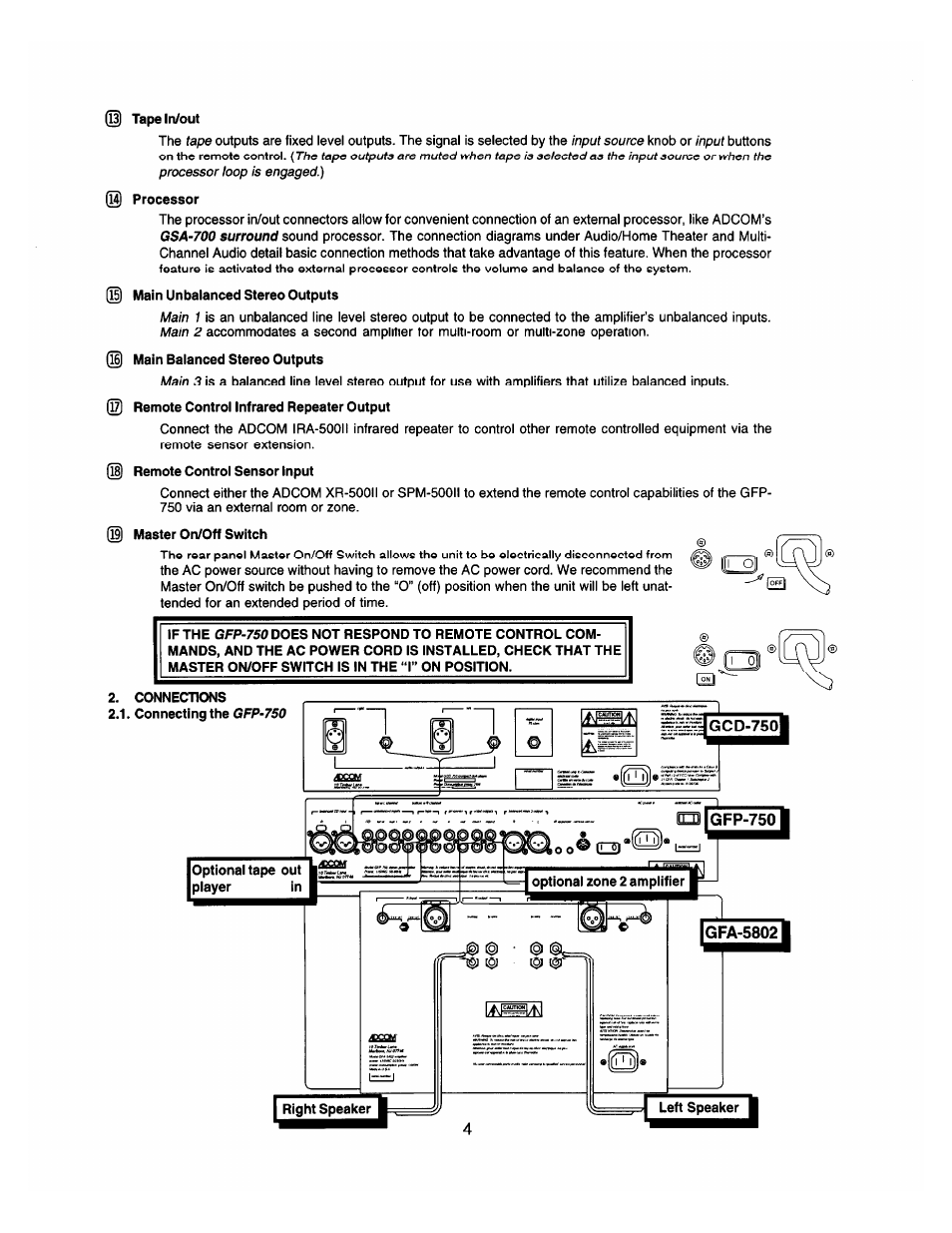 Adcom GFP-750 User Manual | Page 5 / 8