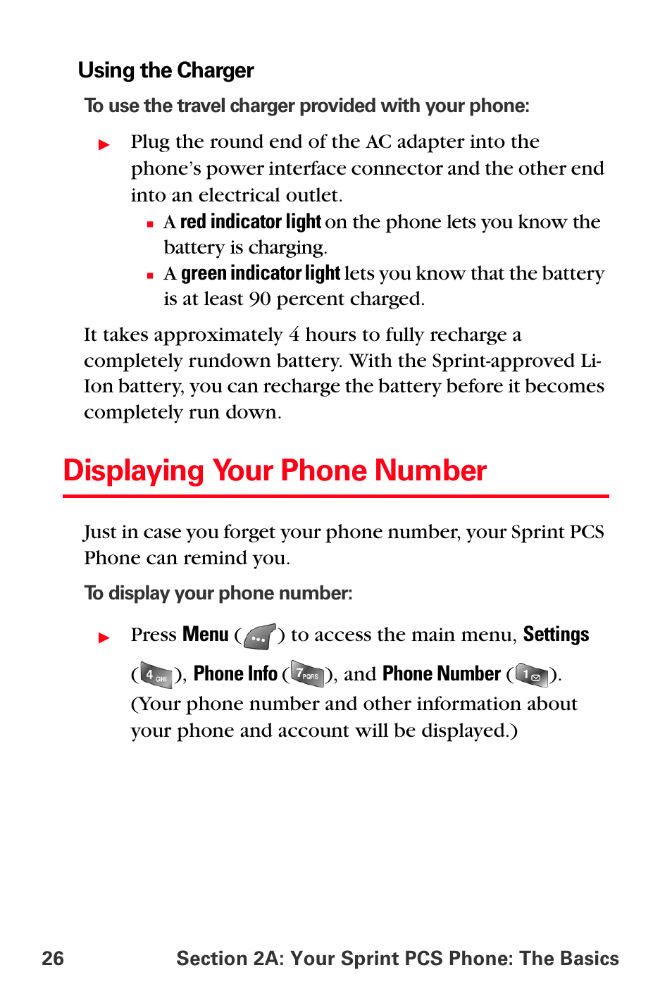 Displaying your phone number | Samsung SPH-A560ABSXAR User Manual | Page 36 / 189