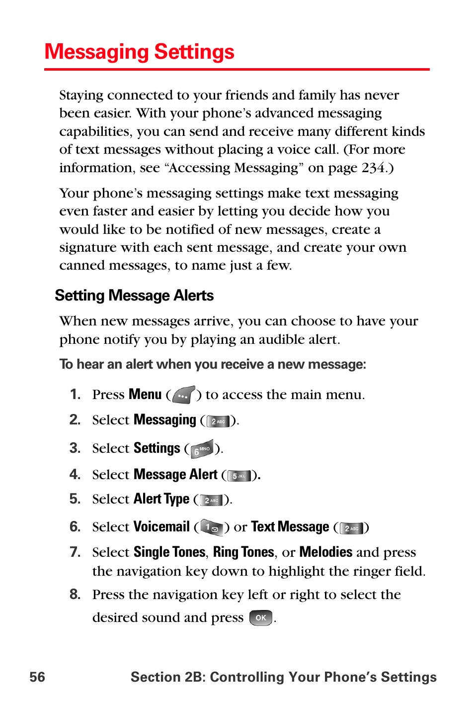 Messaging settings | Samsung SPH-A560ABSXAR User Manual | Page 66 / 189