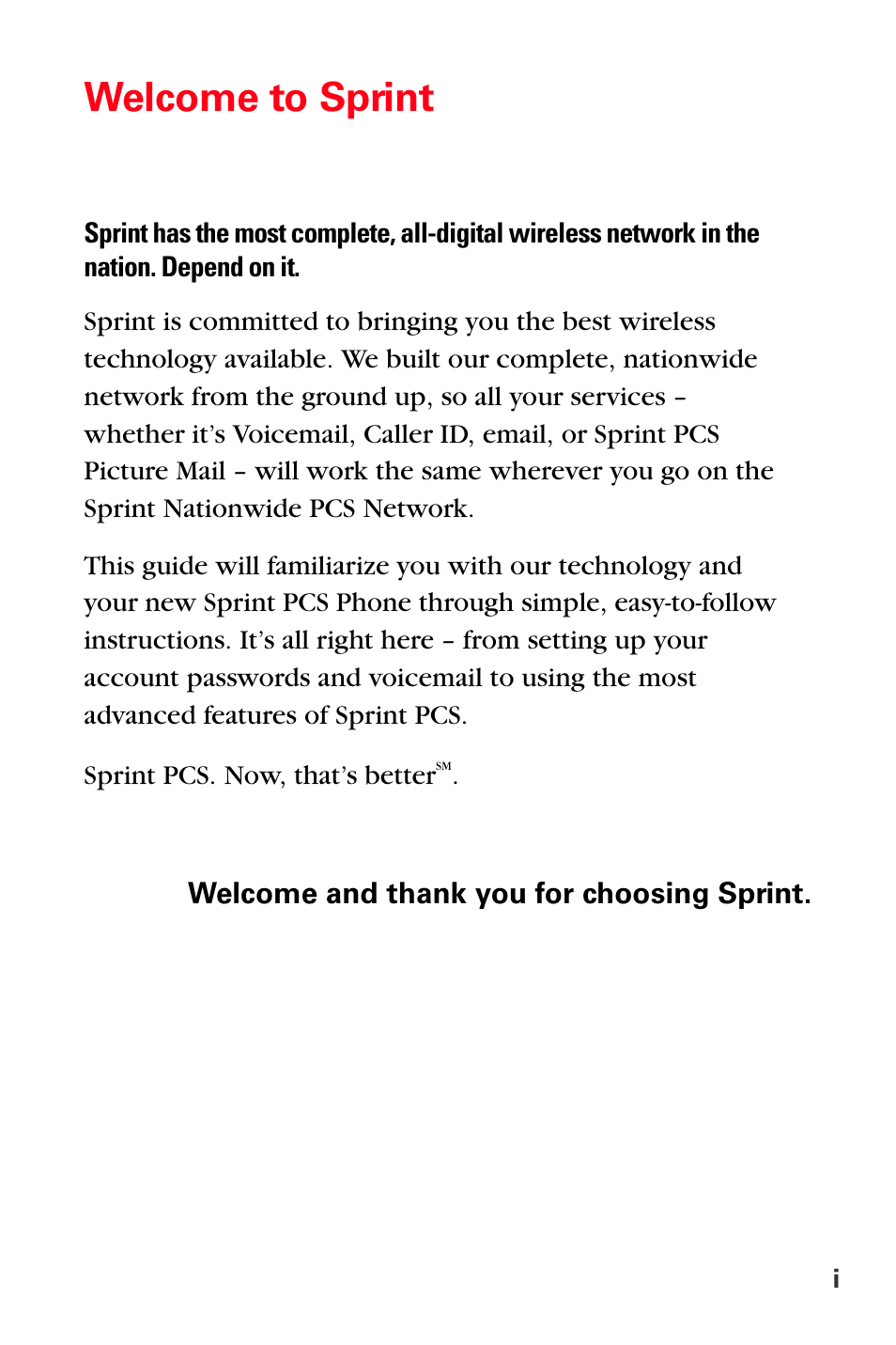 Welcome to sprint | Samsung SPH-A560ABSXAR User Manual | Page 9 / 189