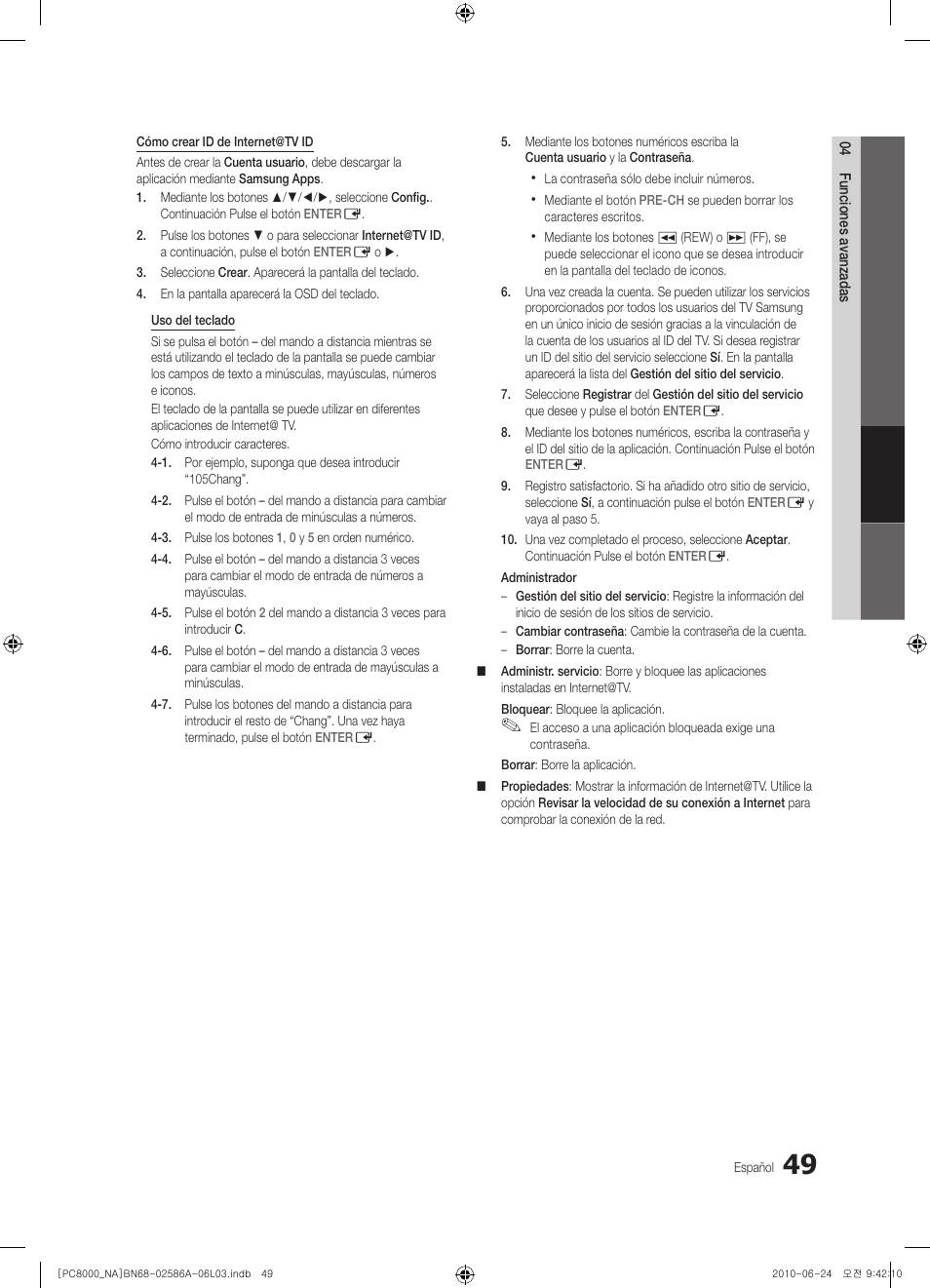 Samsung PN63C8000YFXZA User Manual | Page 115 / 198