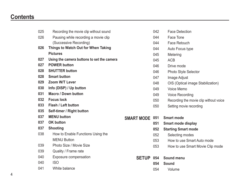 Samsung EC-SL630ZBPSUS User Manual | Page 5 / 103