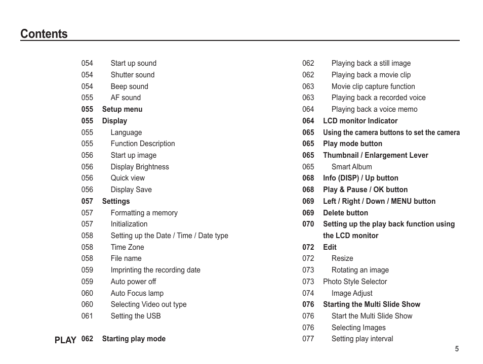 Samsung EC-SL630ZBPSUS User Manual | Page 6 / 103