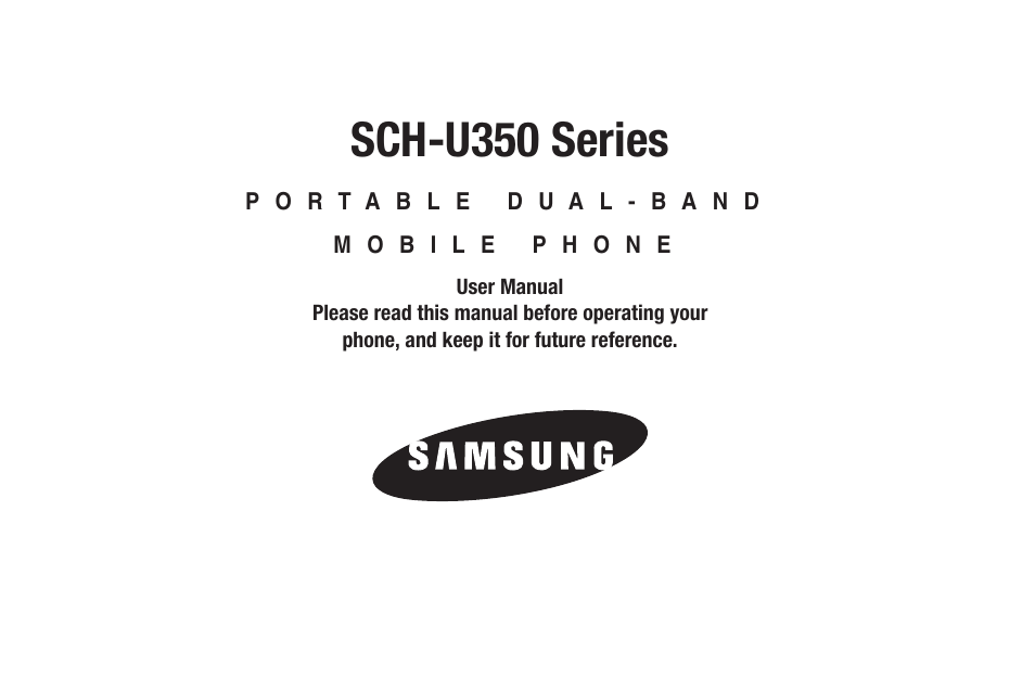Samsung SCH-U350ZIAATL User Manual | 137 pages