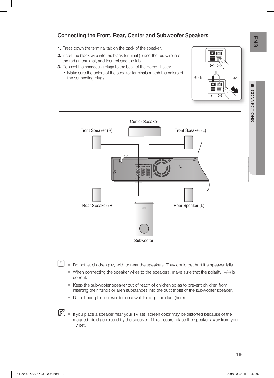 Samsung HT-Z210T-XAA User Manual | Page 20 / 63