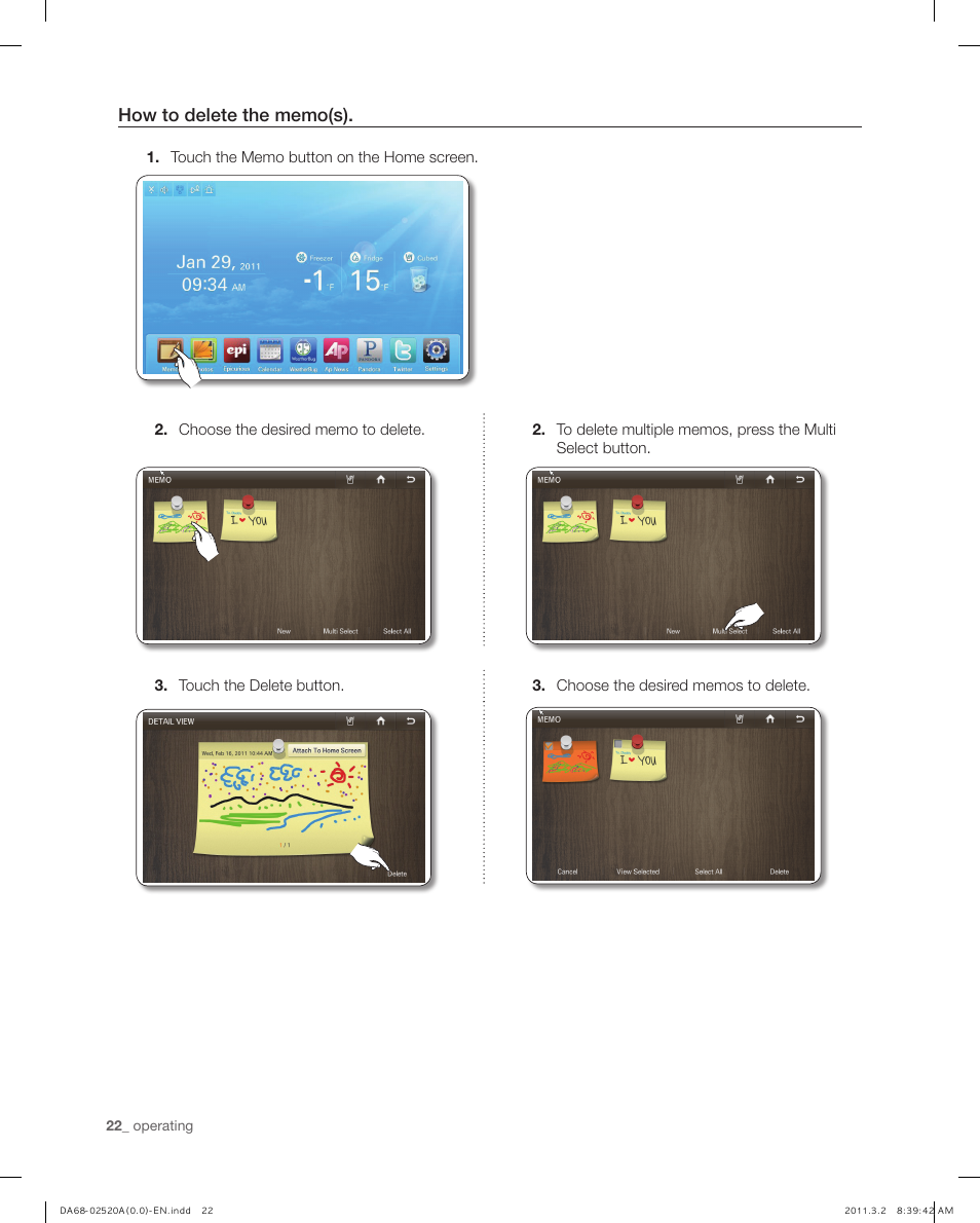 Samsung RF4289HARS-XAA User Manual | Page 22 / 86