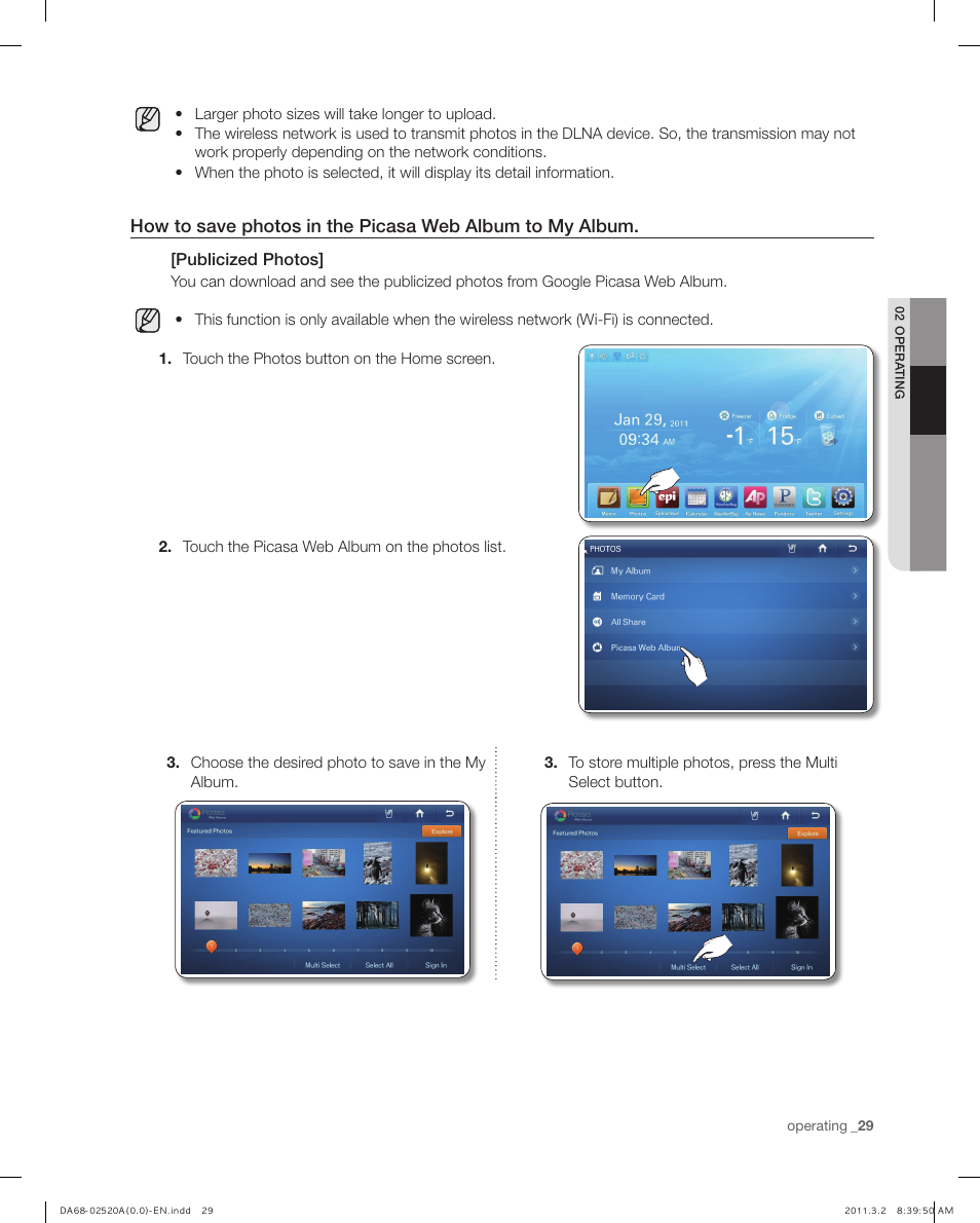 Samsung RF4289HARS-XAA User Manual | Page 29 / 86