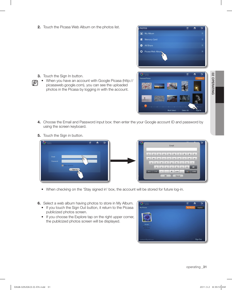 Samsung RF4289HARS-XAA User Manual | Page 31 / 86