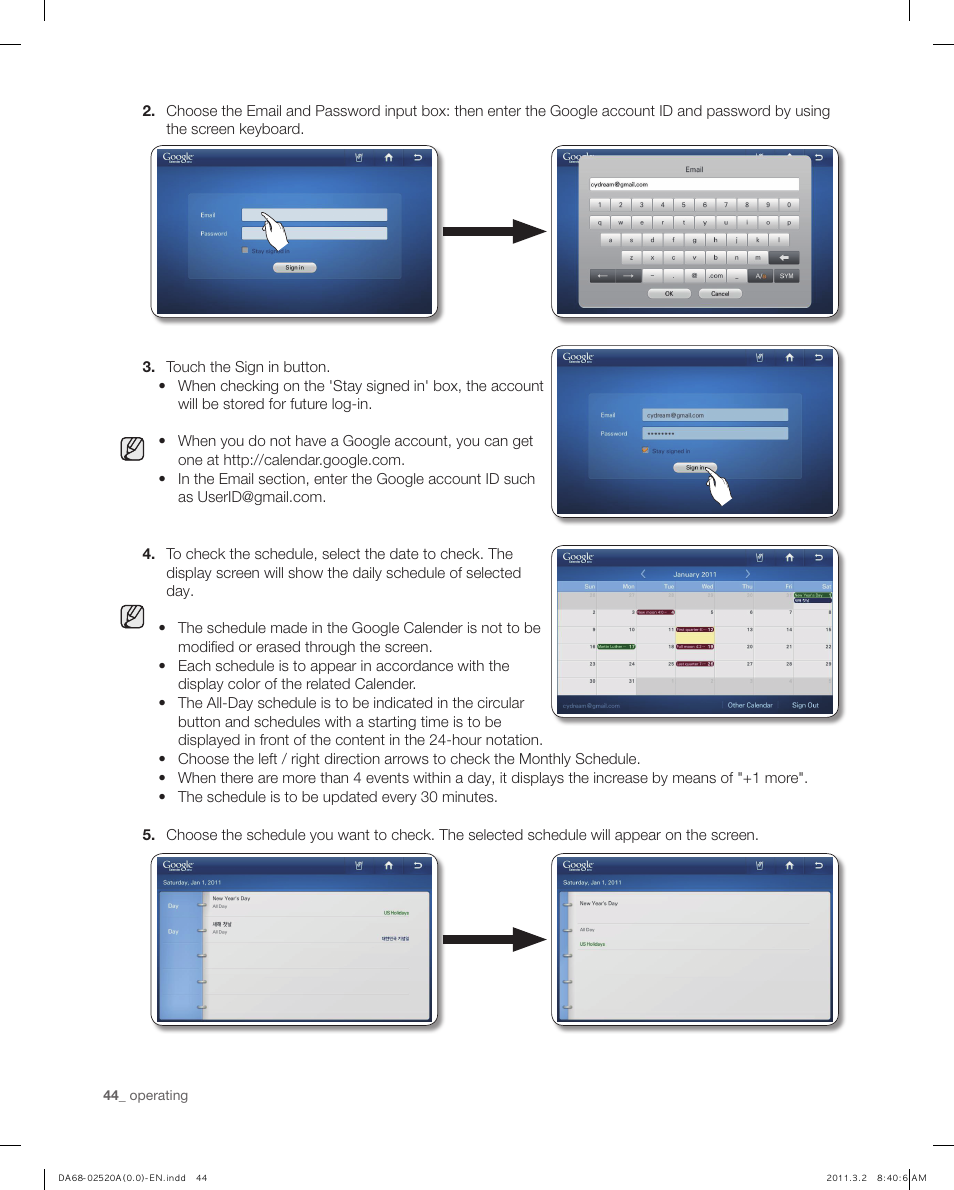 Samsung RF4289HARS-XAA User Manual | Page 44 / 86