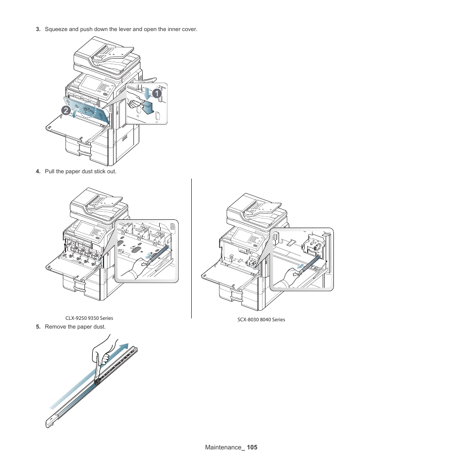 Samsung CLX-9250ND-XAA User Manual | Page 105 / 129