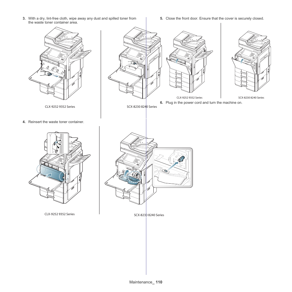 Samsung CLX-9250ND-XAA User Manual | Page 110 / 129