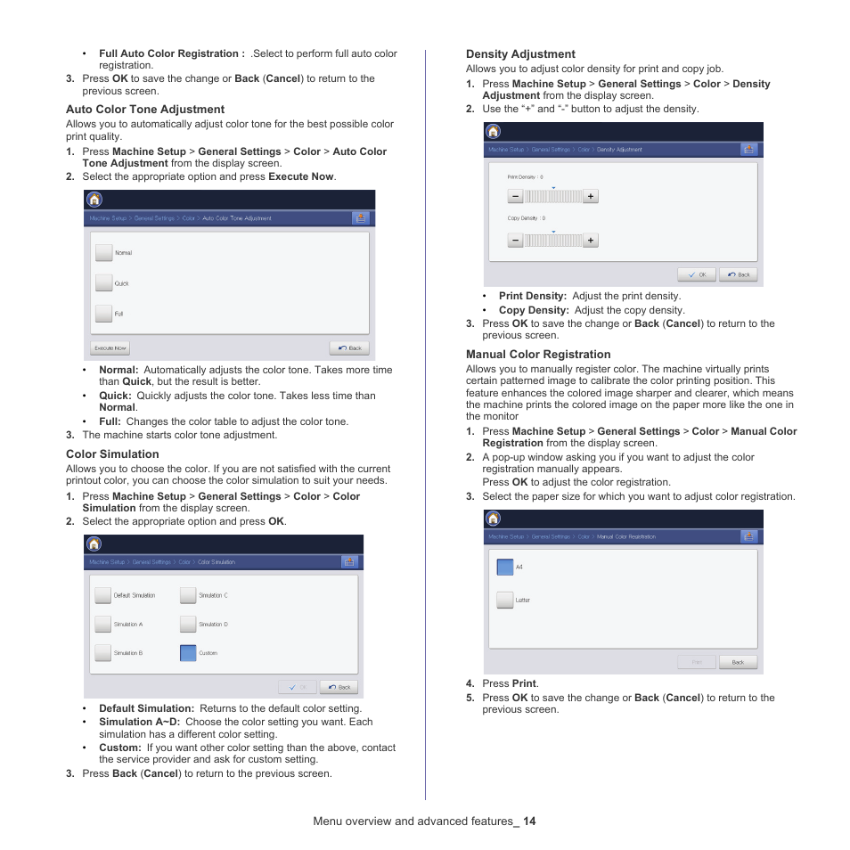 Samsung CLX-9250ND-XAA User Manual | Page 14 / 129