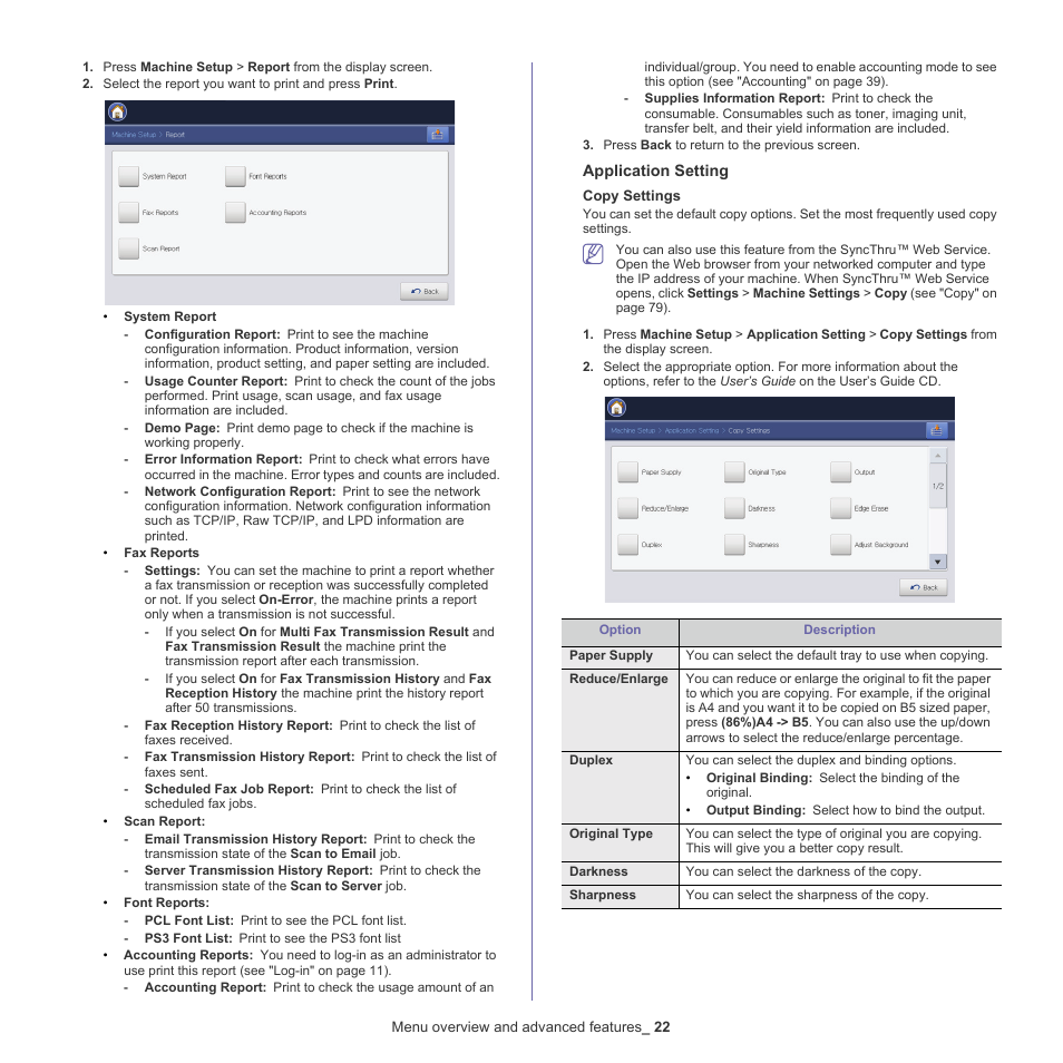 Samsung CLX-9250ND-XAA User Manual | Page 22 / 129