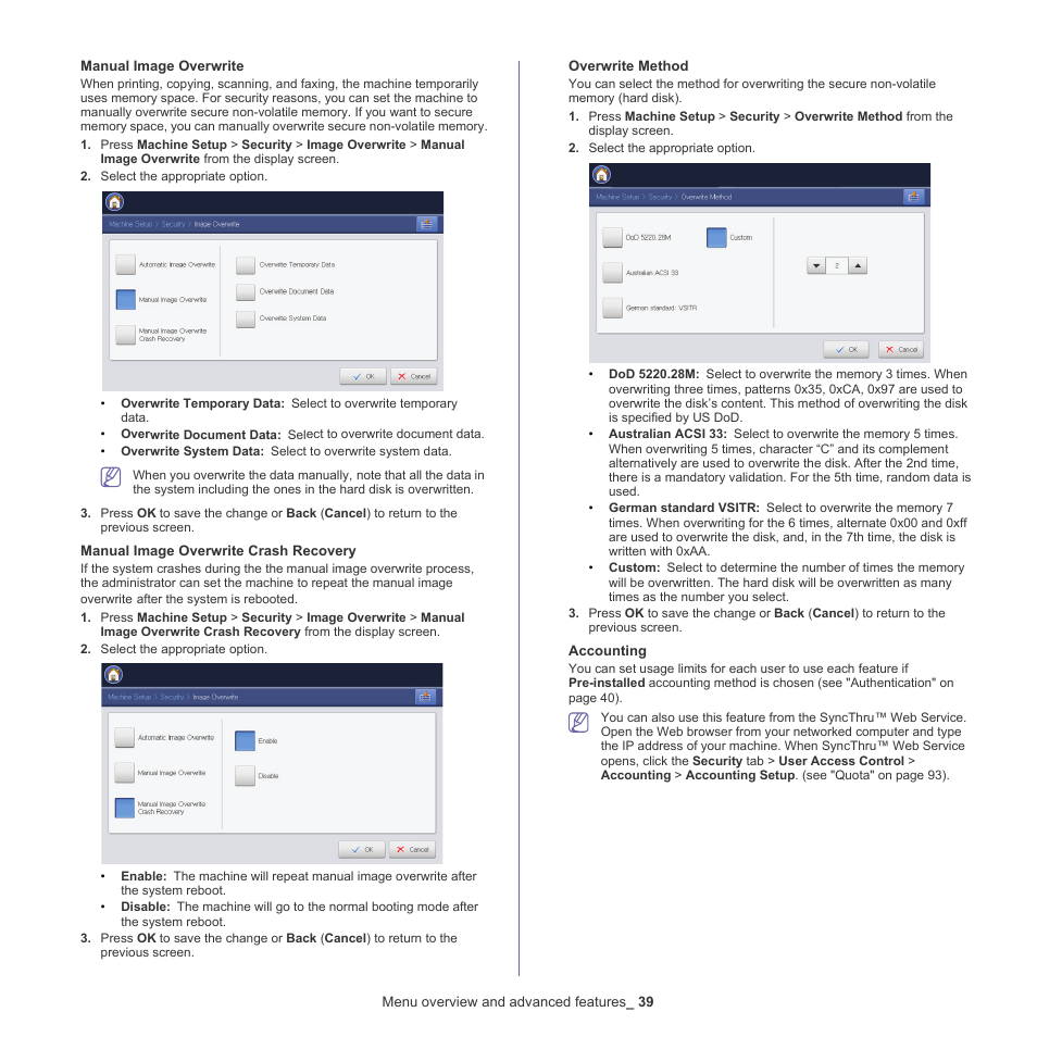 Samsung CLX-9250ND-XAA User Manual | Page 39 / 129