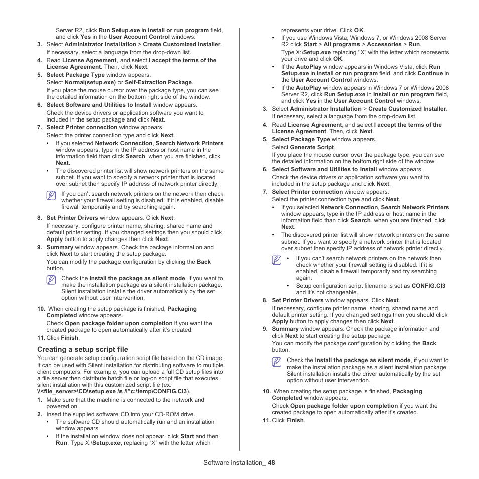 Samsung CLX-9250ND-XAA User Manual | Page 48 / 129