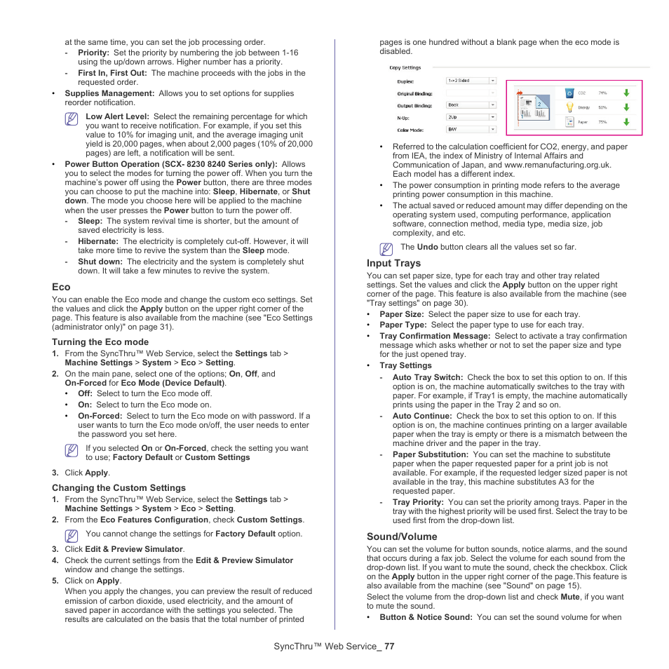 Samsung CLX-9250ND-XAA User Manual | Page 77 / 129