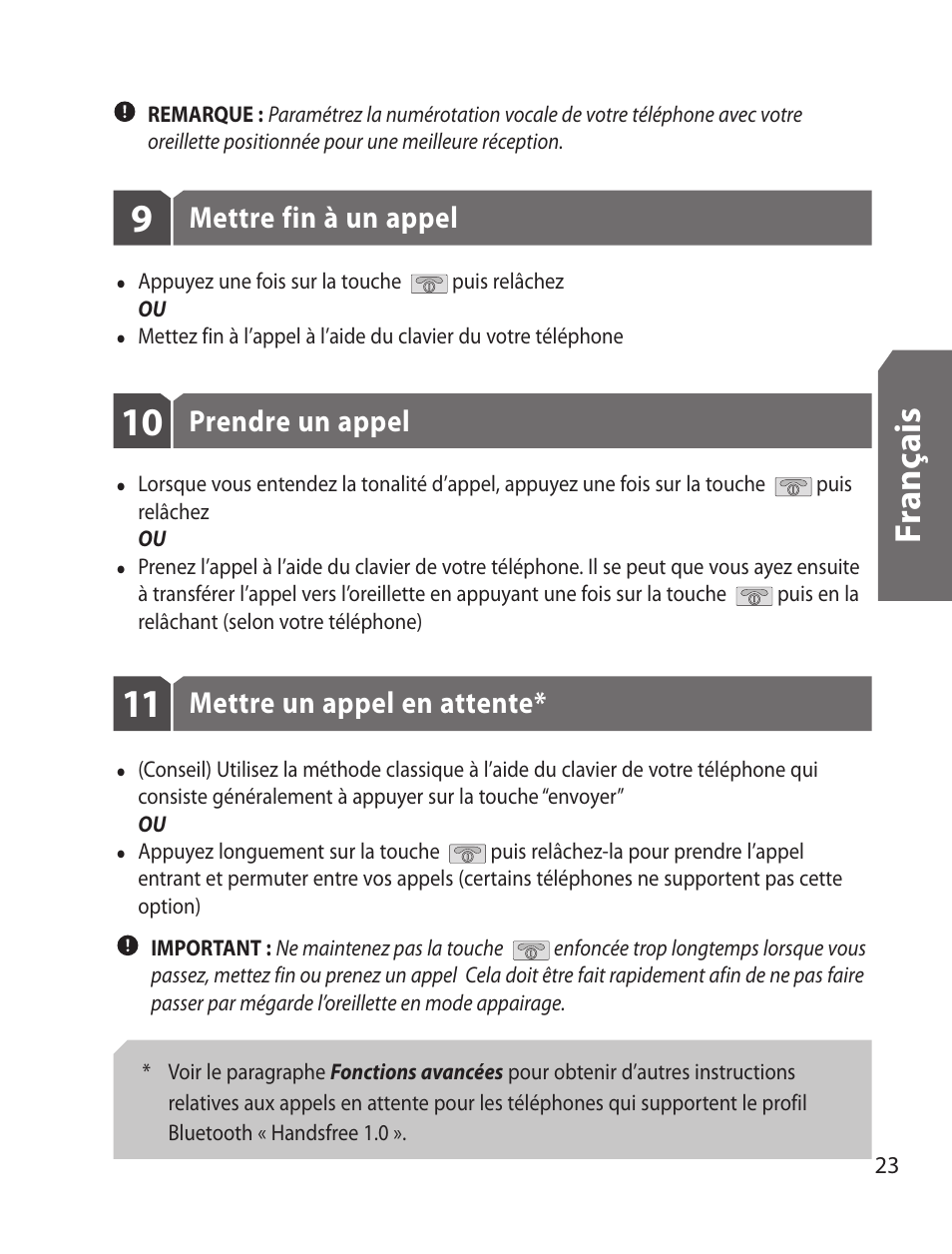 Fr an ça is | Samsung WEP170JBEG-XAR User Manual | Page 25 / 58