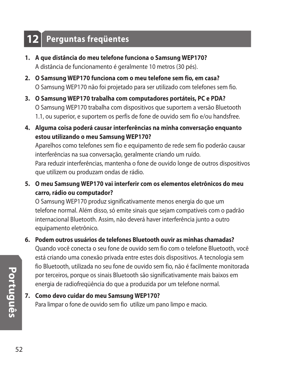 Samsung WEP170JBEG-XAR User Manual | Page 54 / 58