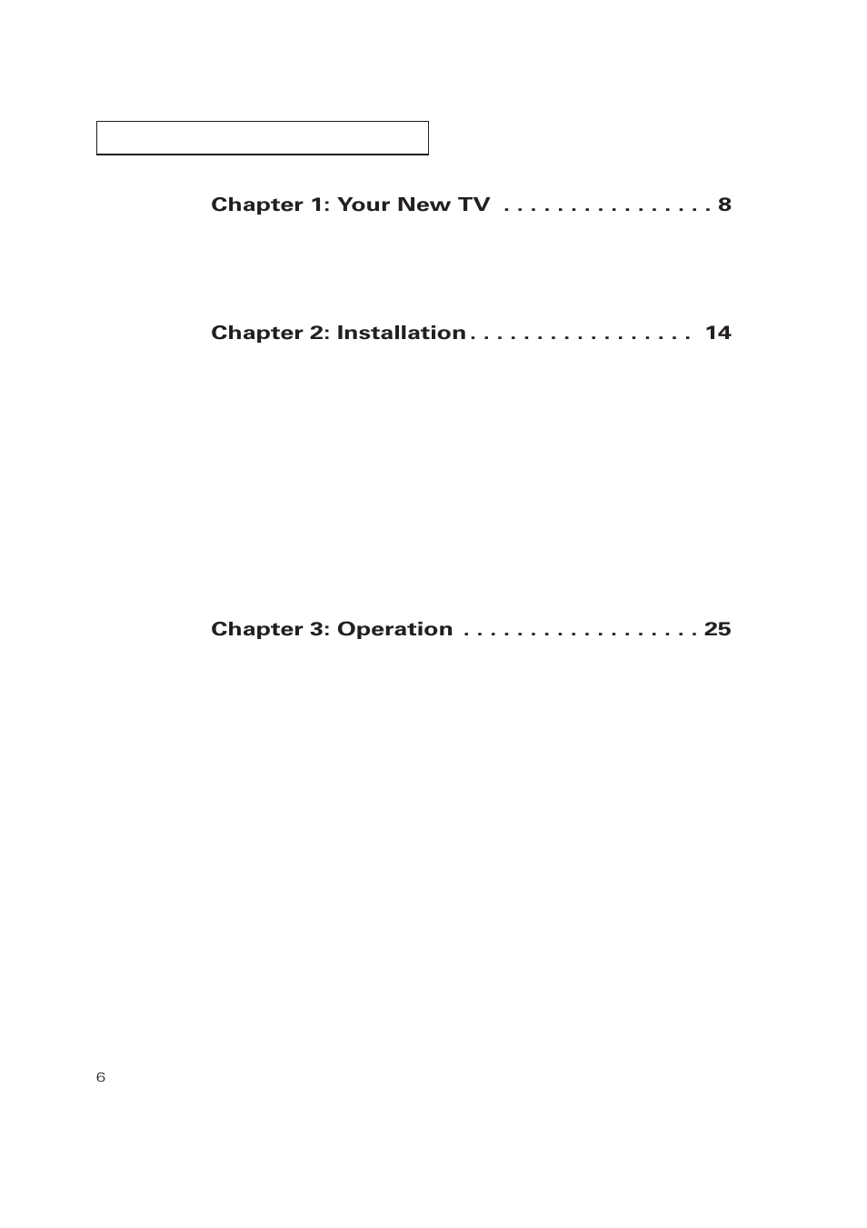 Samsung TXP3271HX-XAA User Manual | Page 6 / 79