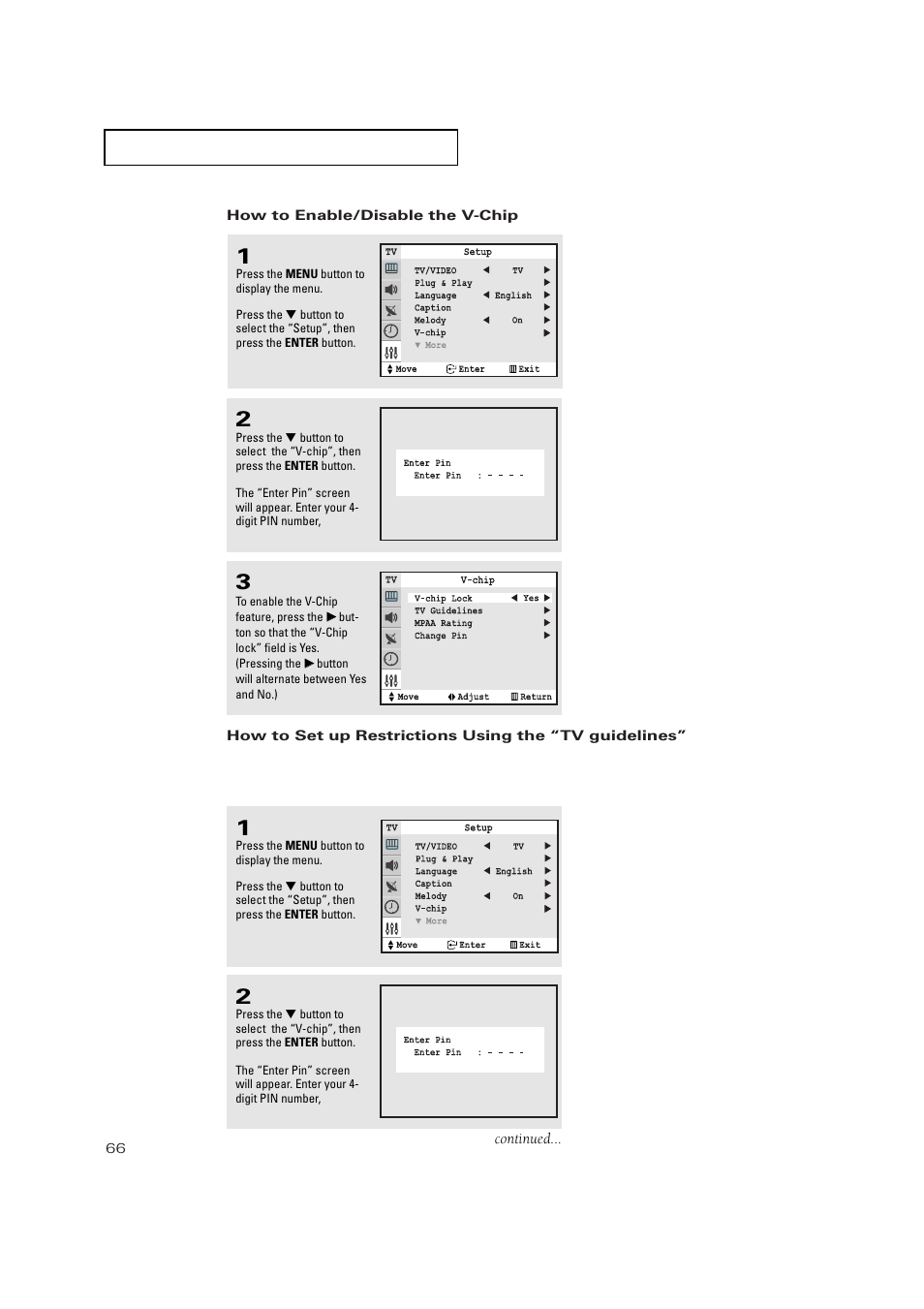 Samsung TXP3271HX-XAA User Manual | Page 66 / 79