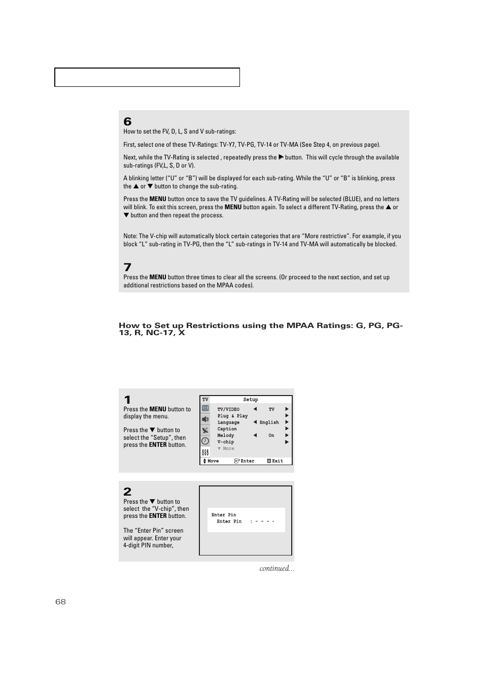 Samsung TXP3271HX-XAA User Manual | Page 68 / 79