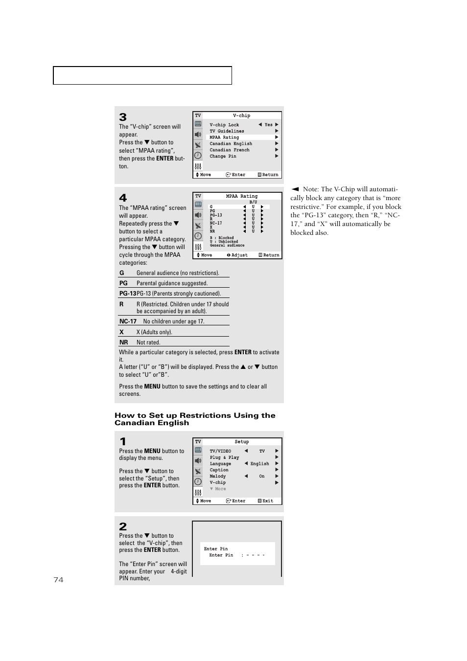 Samsung TXP3271HX-XAA User Manual | Page 74 / 79
