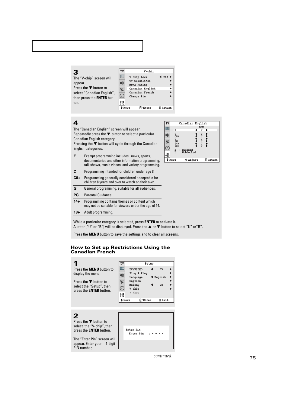 Samsung TXP3271HX-XAA User Manual | Page 75 / 79