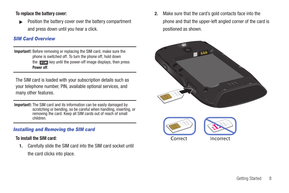 Samsung SGH-T759ZPBTMB User Manual | Page 13 / 259