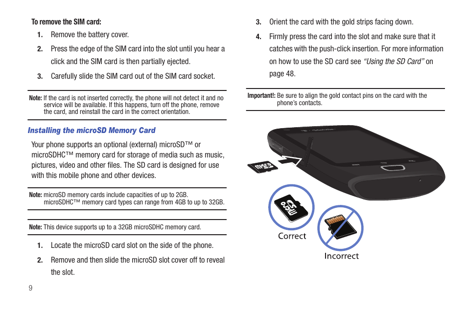 Samsung SGH-T759ZPBTMB User Manual | Page 14 / 259