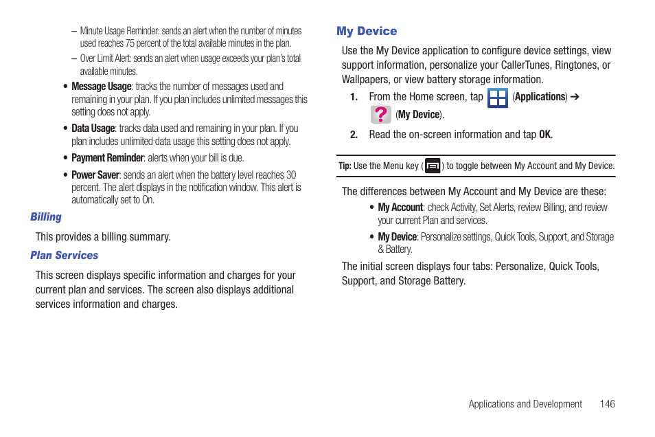 My device | Samsung SGH-T759ZPBTMB User Manual | Page 151 / 259