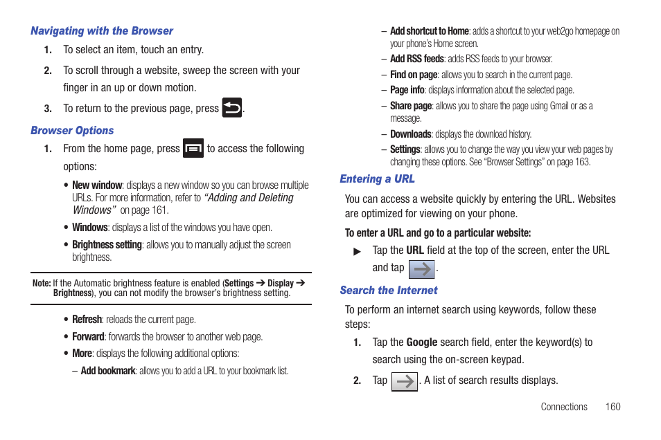 Samsung SGH-T759ZPBTMB User Manual | Page 165 / 259