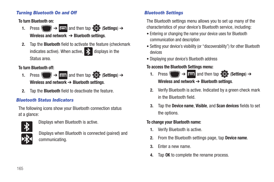 Samsung SGH-T759ZPBTMB User Manual | Page 170 / 259