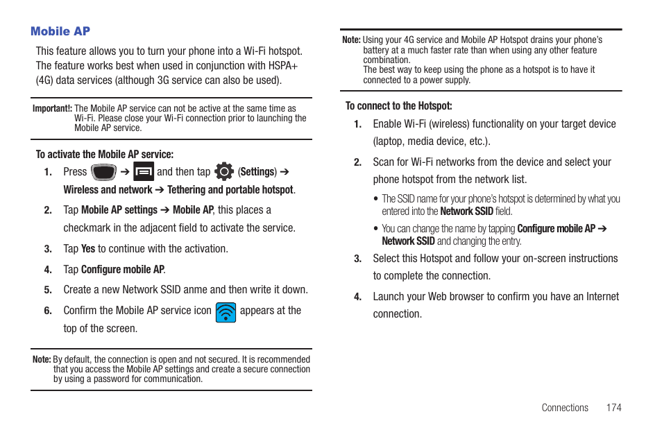 Mobile ap | Samsung SGH-T759ZPBTMB User Manual | Page 179 / 259