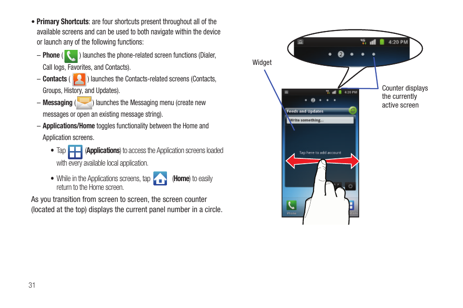 Samsung SGH-T759ZPBTMB User Manual | Page 36 / 259