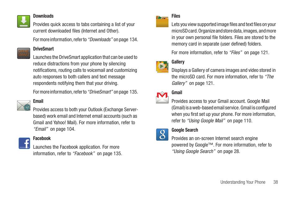 Samsung SGH-T759ZPBTMB User Manual | Page 43 / 259