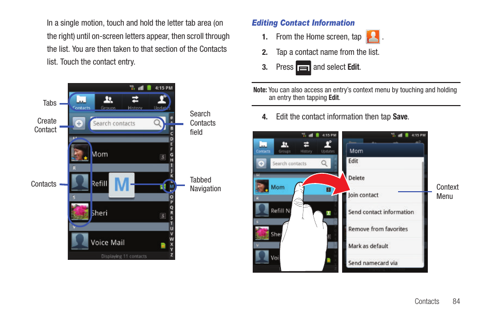 Samsung SGH-T759ZPBTMB User Manual | Page 89 / 259