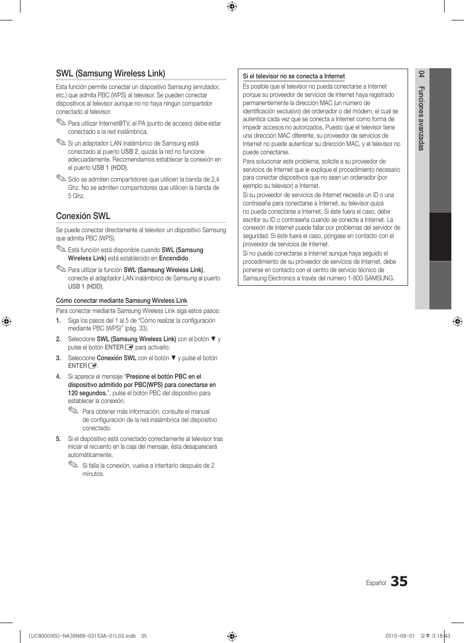 Samsung UN65C8000XFXZA User Manual | Page 101 / 199