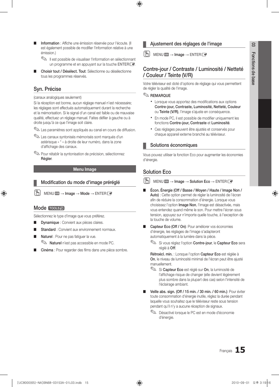 Samsung UN65C8000XFXZA User Manual | Page 147 / 199