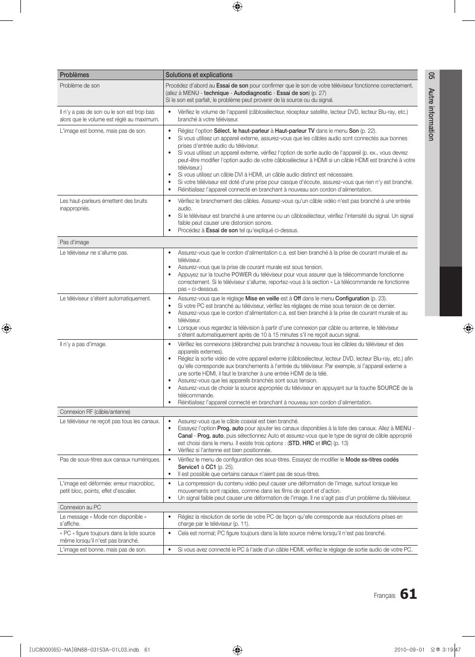 Samsung UN65C8000XFXZA User Manual | Page 193 / 199