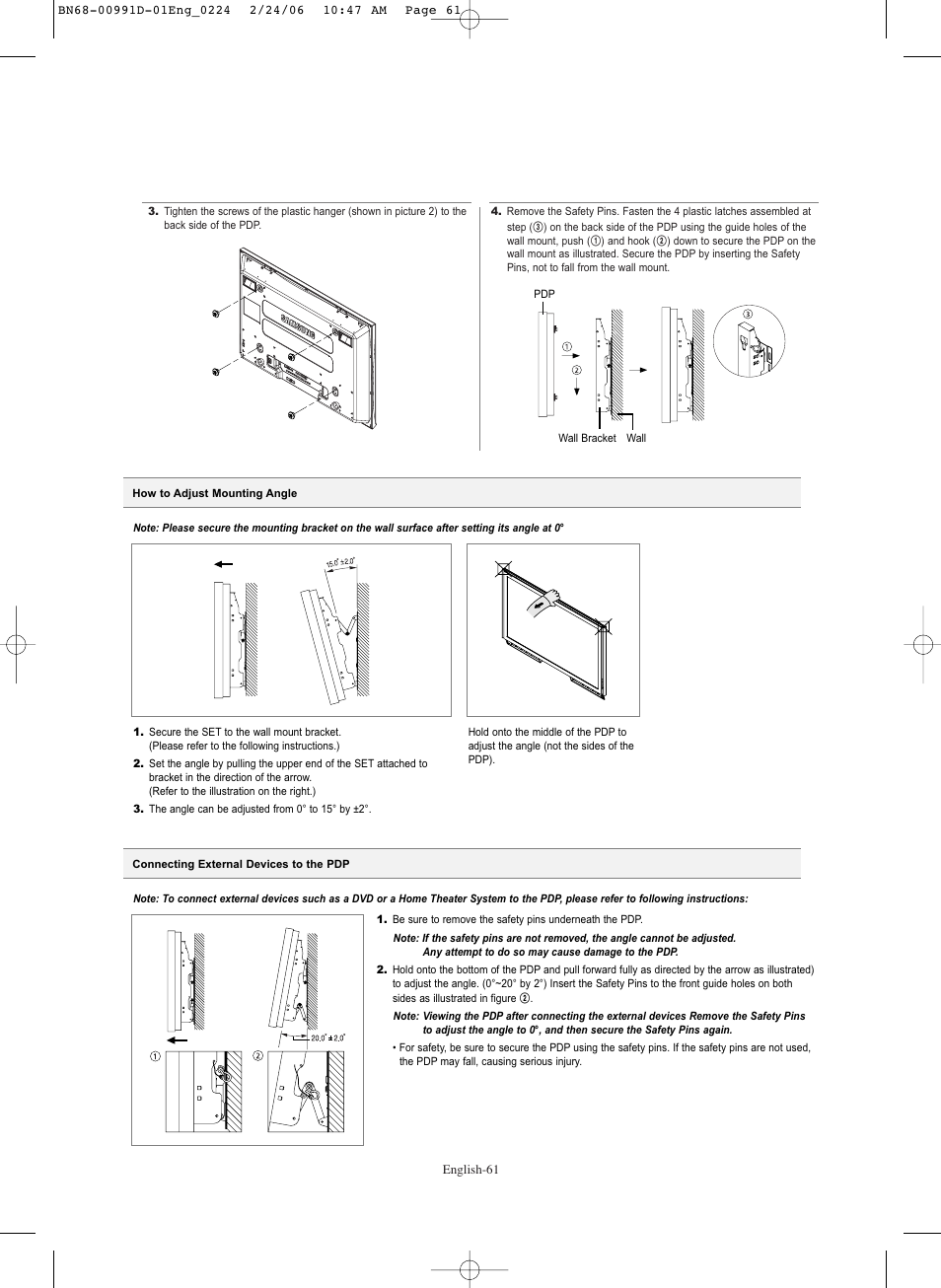 Samsung SPS4243X-XAC User Manual | Page 61 / 64