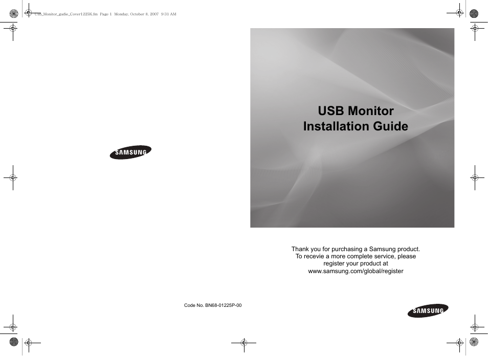 Samsung LS19UBPEBQ-XAA User Manual | 47 pages