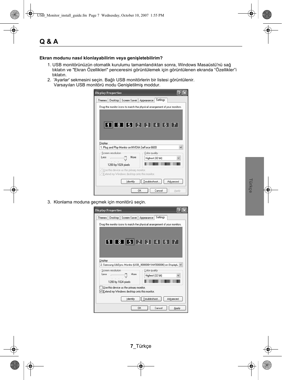 Q & a | Samsung LS19UBPEBQ-XAA User Manual | Page 27 / 47