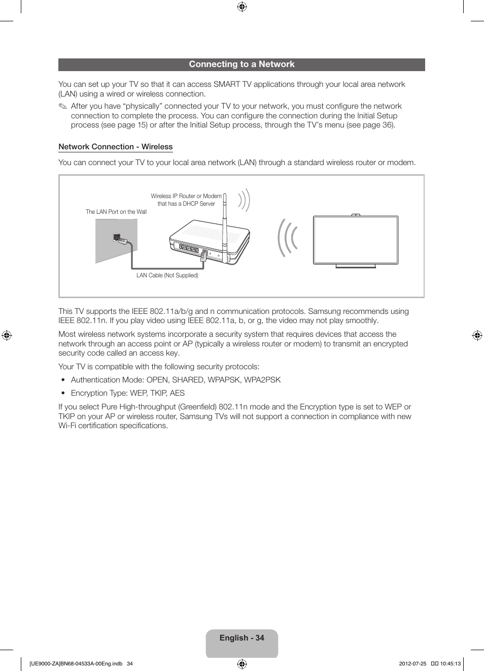 Samsung UN75ES9000FXZA User Manual | Page 34 / 62