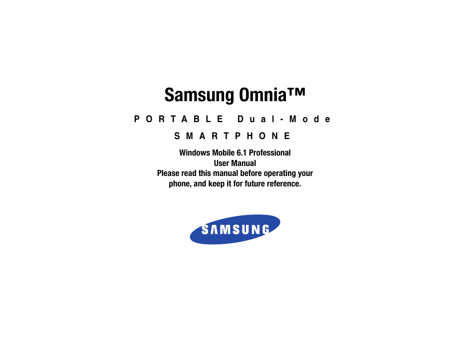 Samsung SCH-I910ZKAVZW User Manual | 209 pages