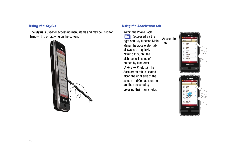Samsung SCH-I910ZKAVZW User Manual | Page 48 / 209