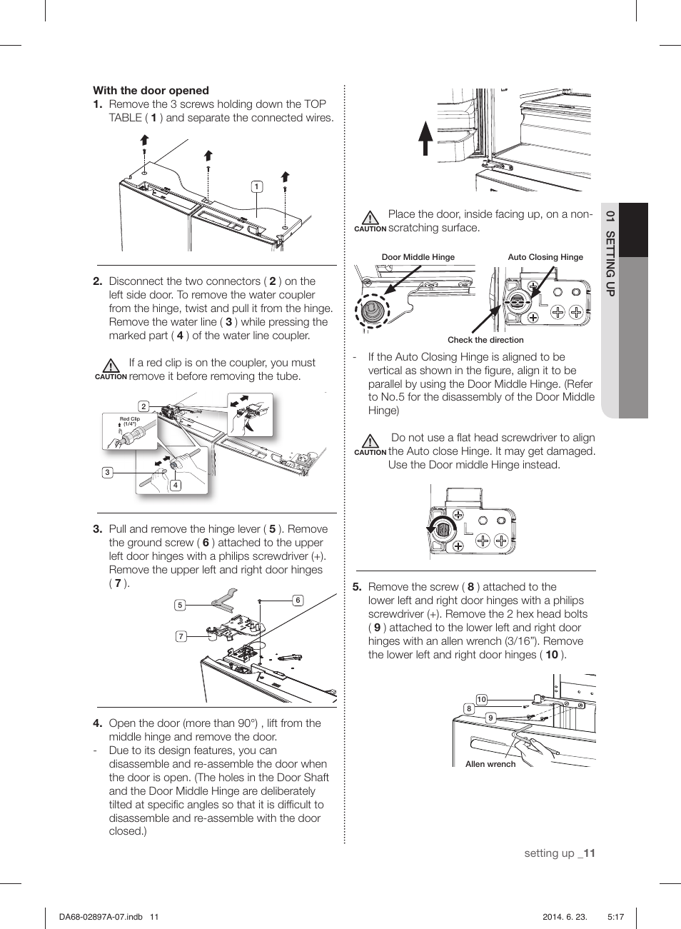 Samsung RF24FSEDBSR-AA User Manual | Page 11 / 108