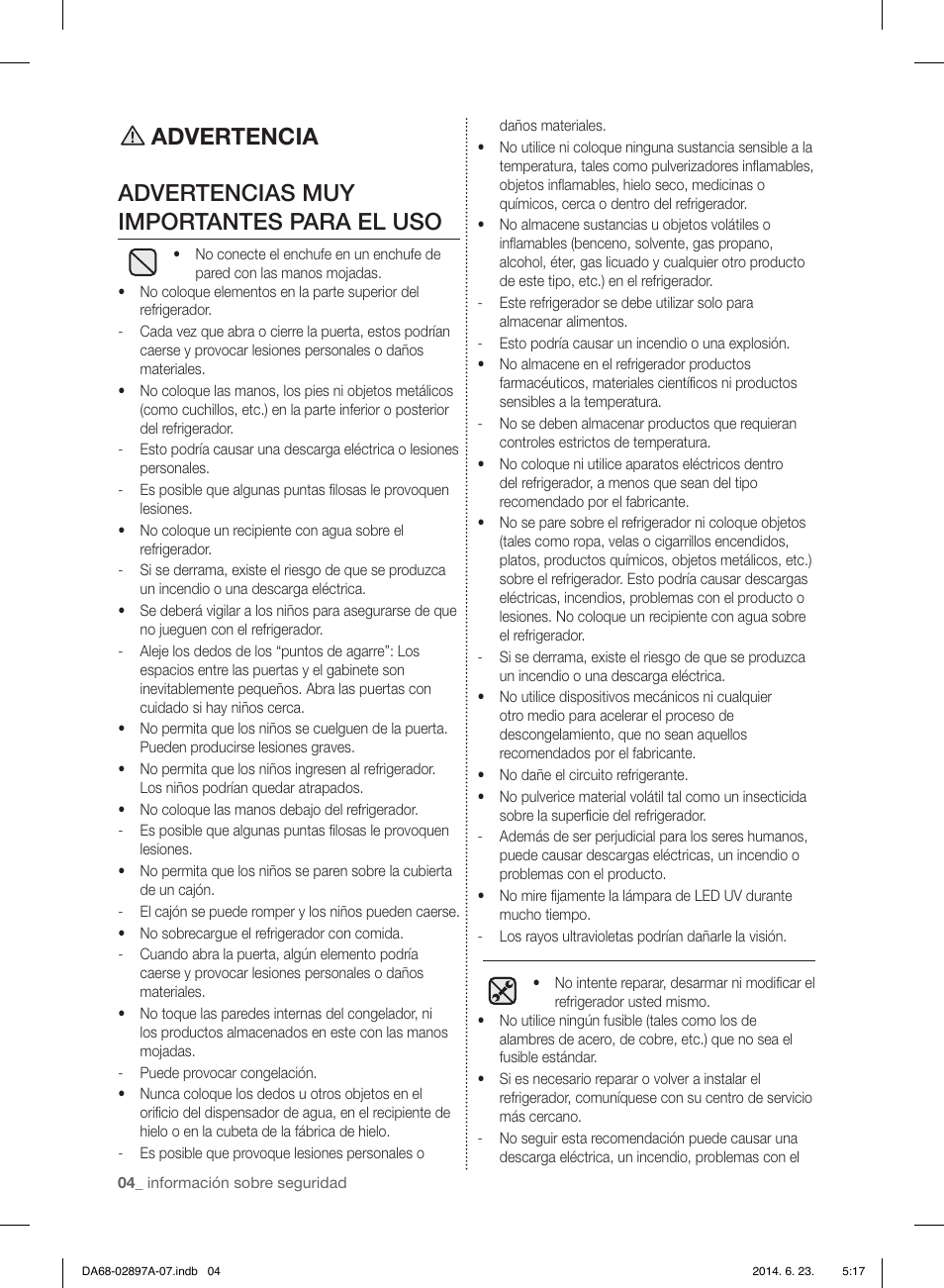 Samsung RF24FSEDBSR-AA User Manual | Page 40 / 108