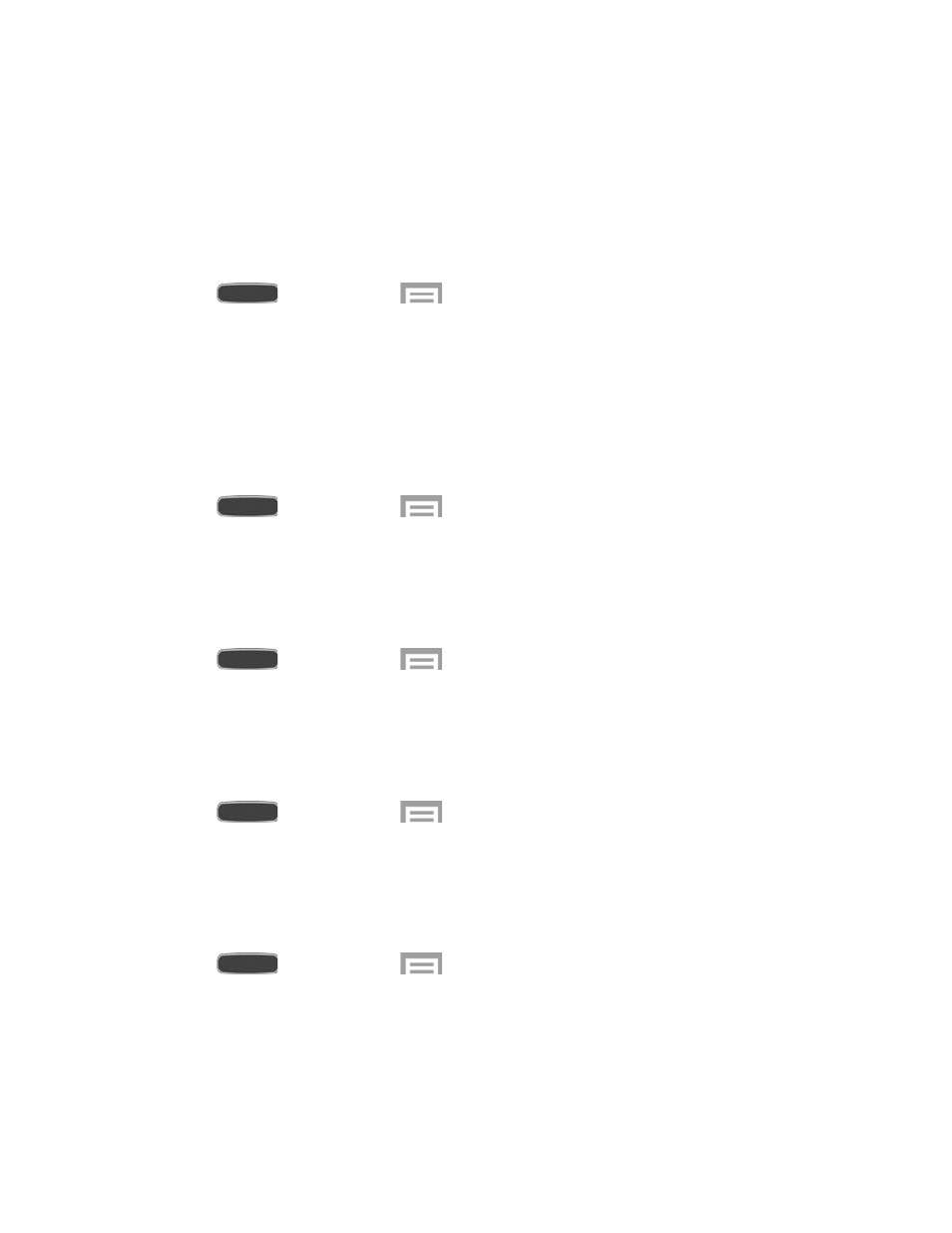 Font style, Font size, Increase legibility | Touch key light duration, Show battery percentage | Samsung SPH-L600ZKASPR User Manual | Page 125 / 159